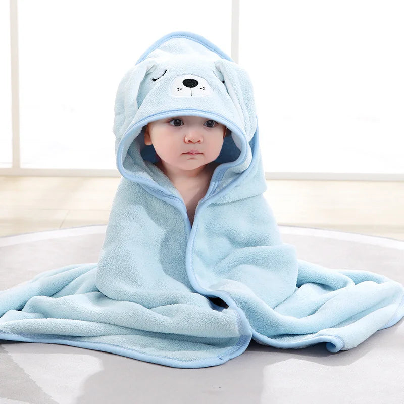 TinyTails™ Soft Hooded Baby Towel