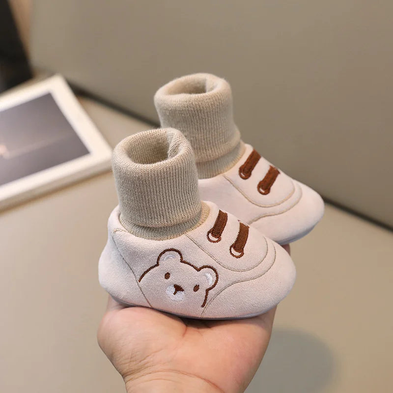CuddleFeet™ Infant Cartoon Shoes