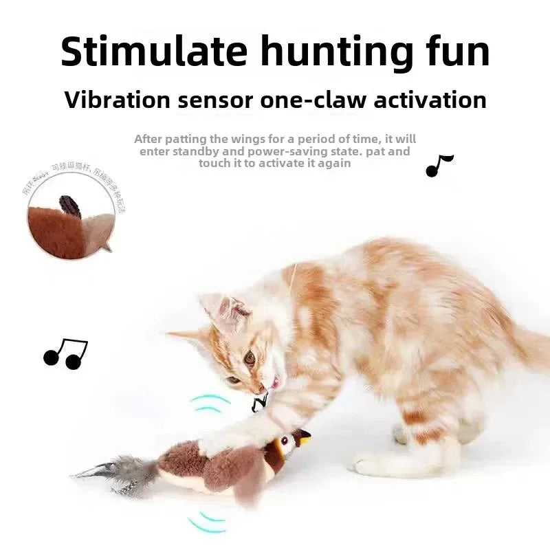 PetFun™ Interactive Catnip Bird