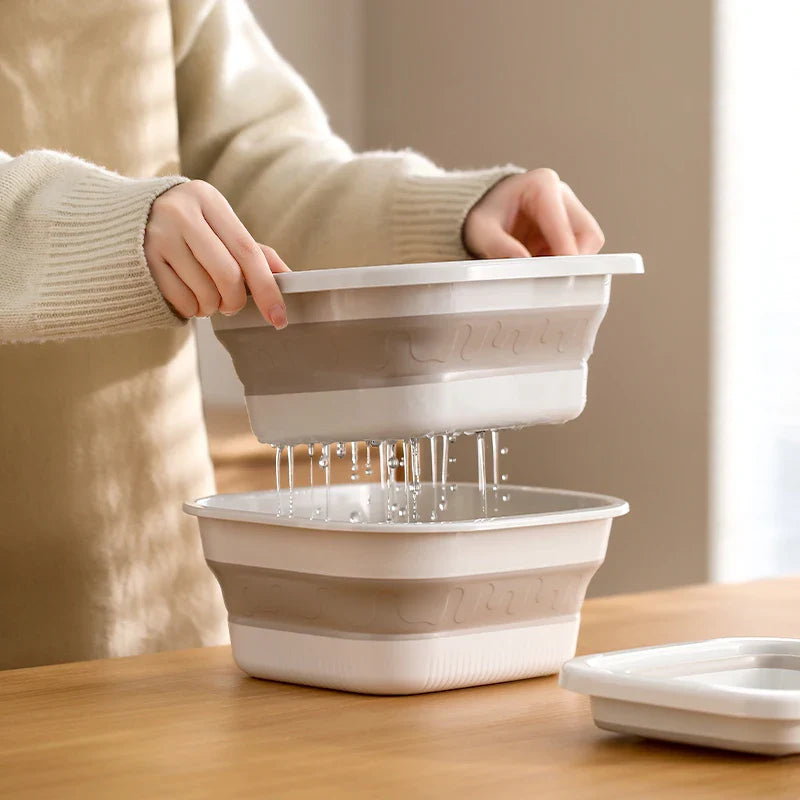 DrainEase™ Retractable Colander