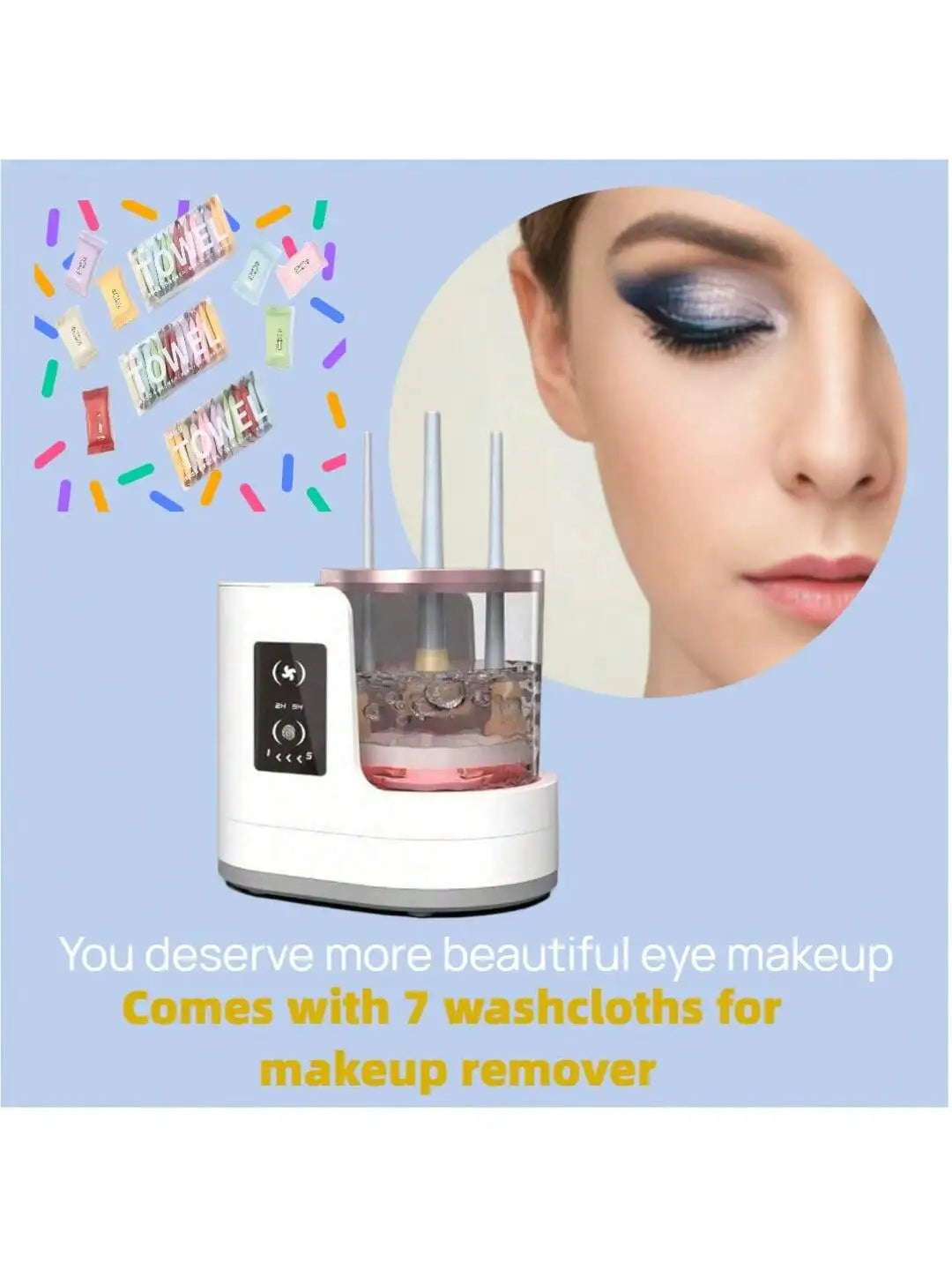 SparkleSpin™ Makeup Brush Cleaner