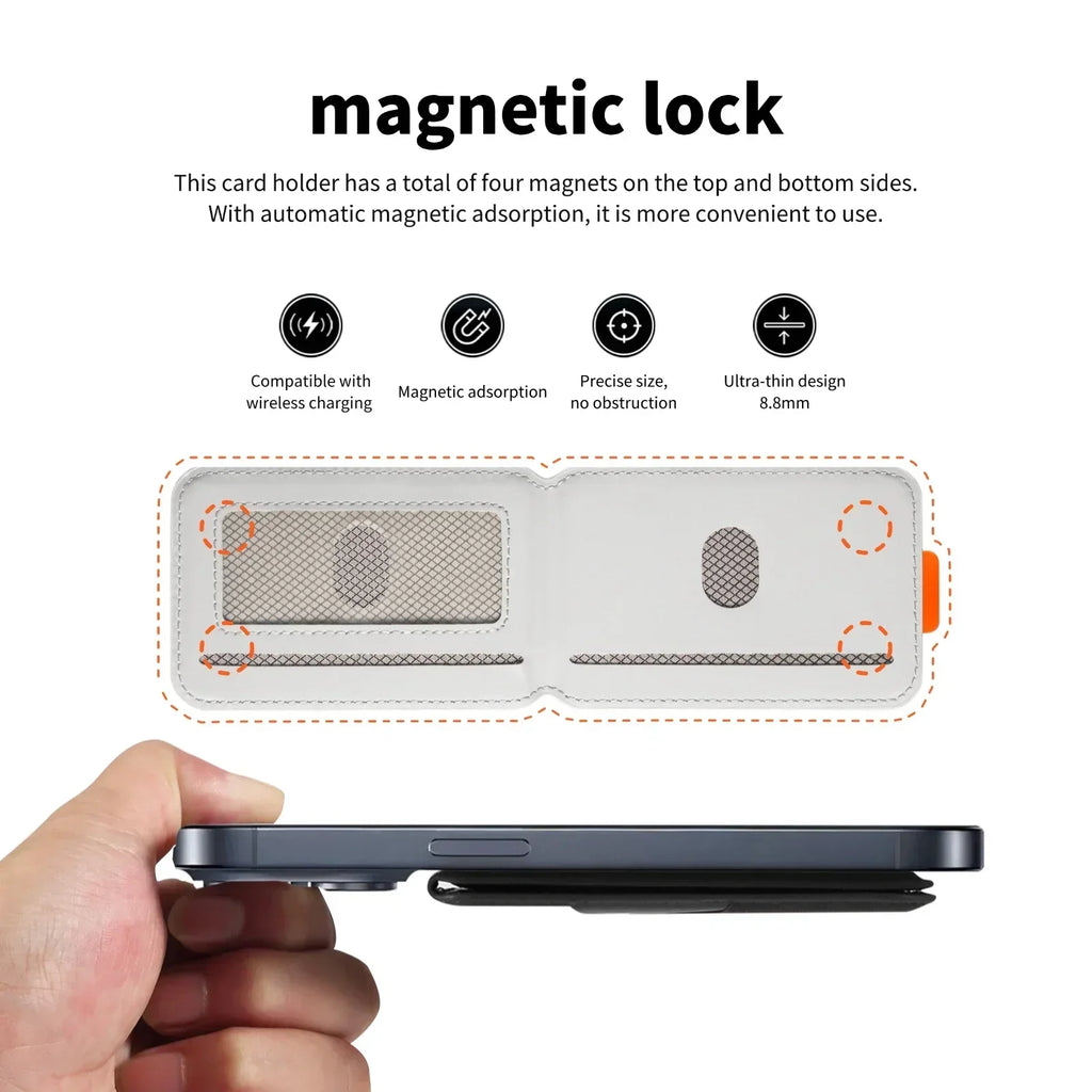 EliteMag™ Leather iPhone Wallet