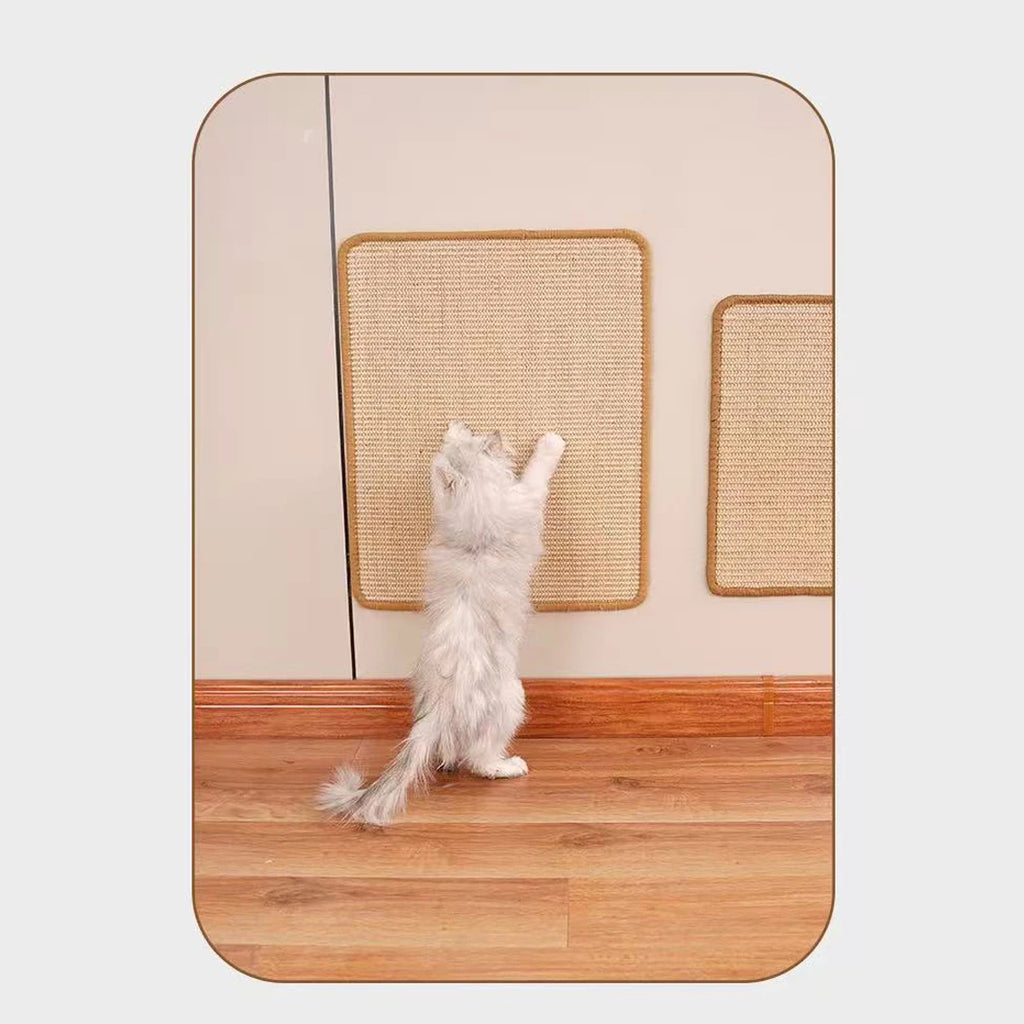 Cat sisal mat, cat scratching post, wall sticker, cat toy, sofa protector, pet toy
