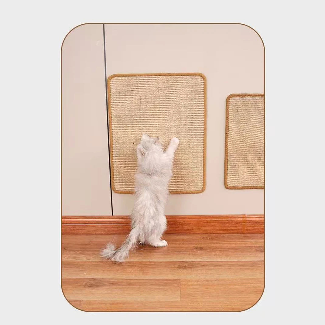 Cat sisal mat, cat scratching post, wall sticker, cat toy, sofa protector, pet toy