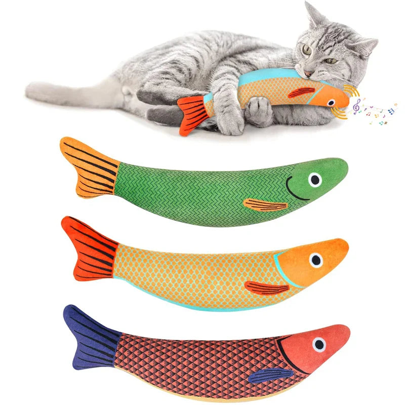 PurrFish™ 3D Catnip Toy