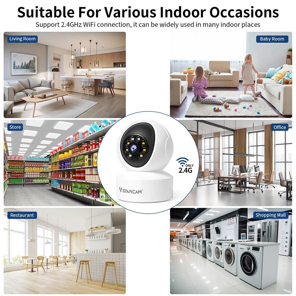 VStarcam 360° Indoor Security Camera