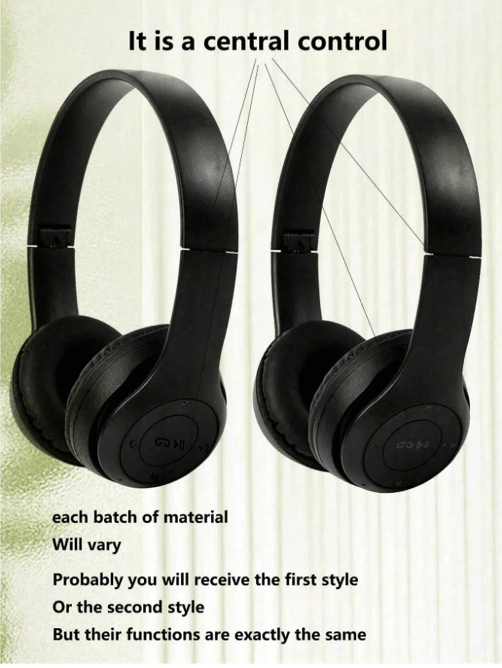 Foldable Bluetooth Over-Ear Headphones