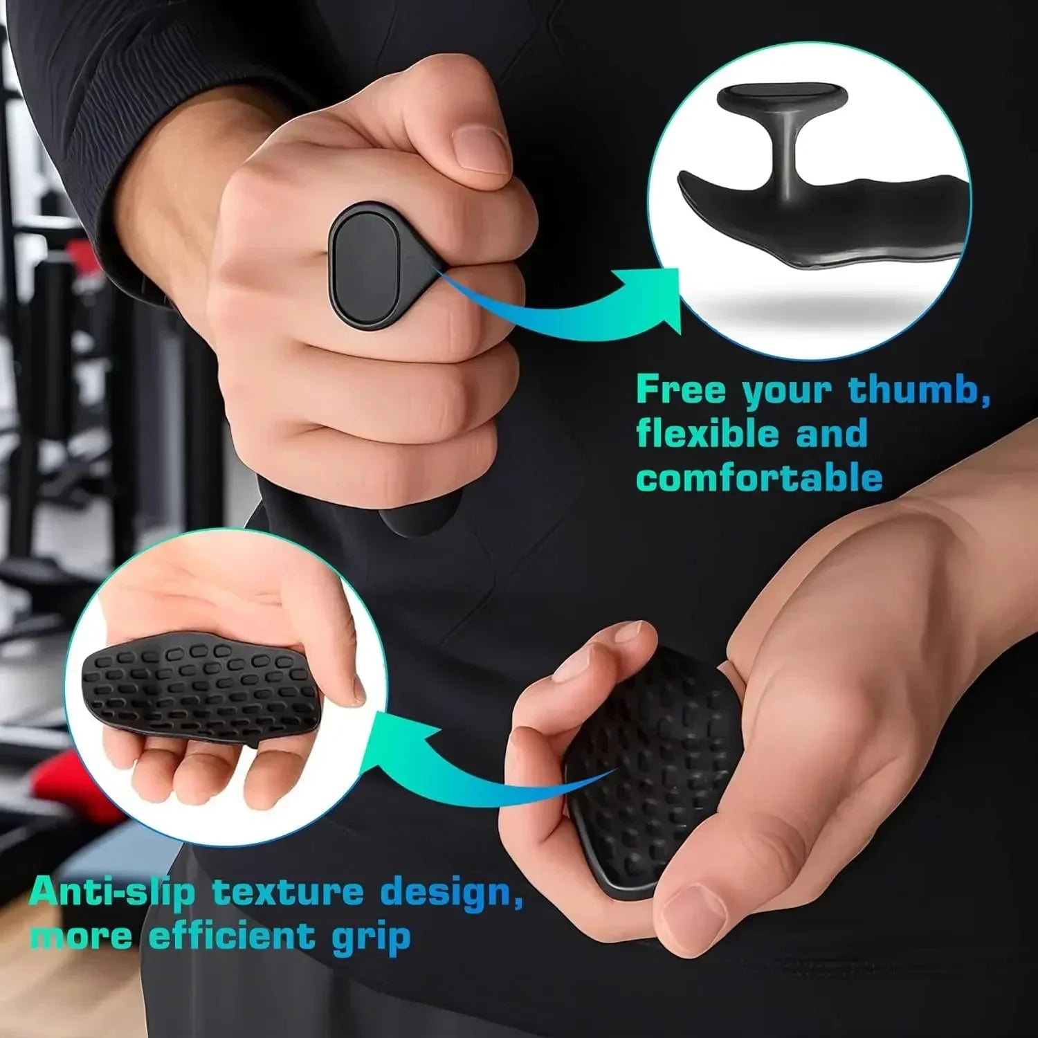 LiftPro™ Ergonomic Gym Gloves