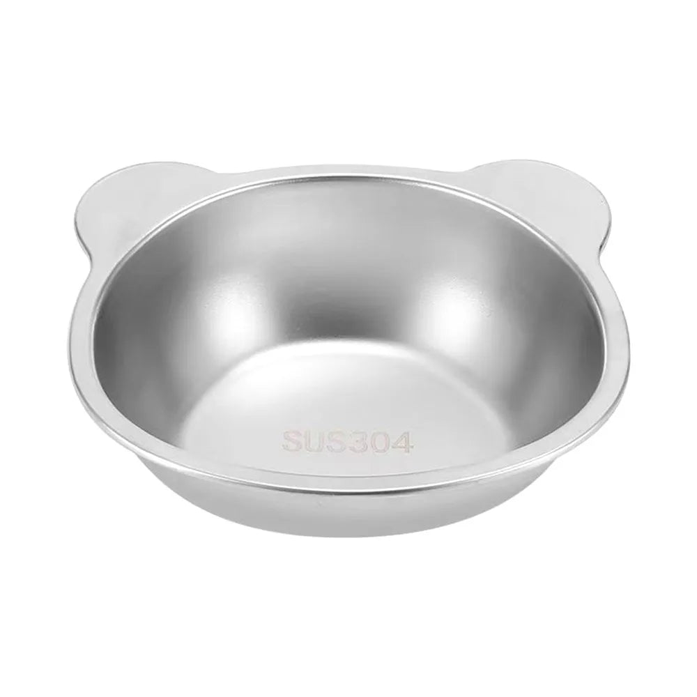 FurEase™ Tilted Stainless Steel Cat Bowl