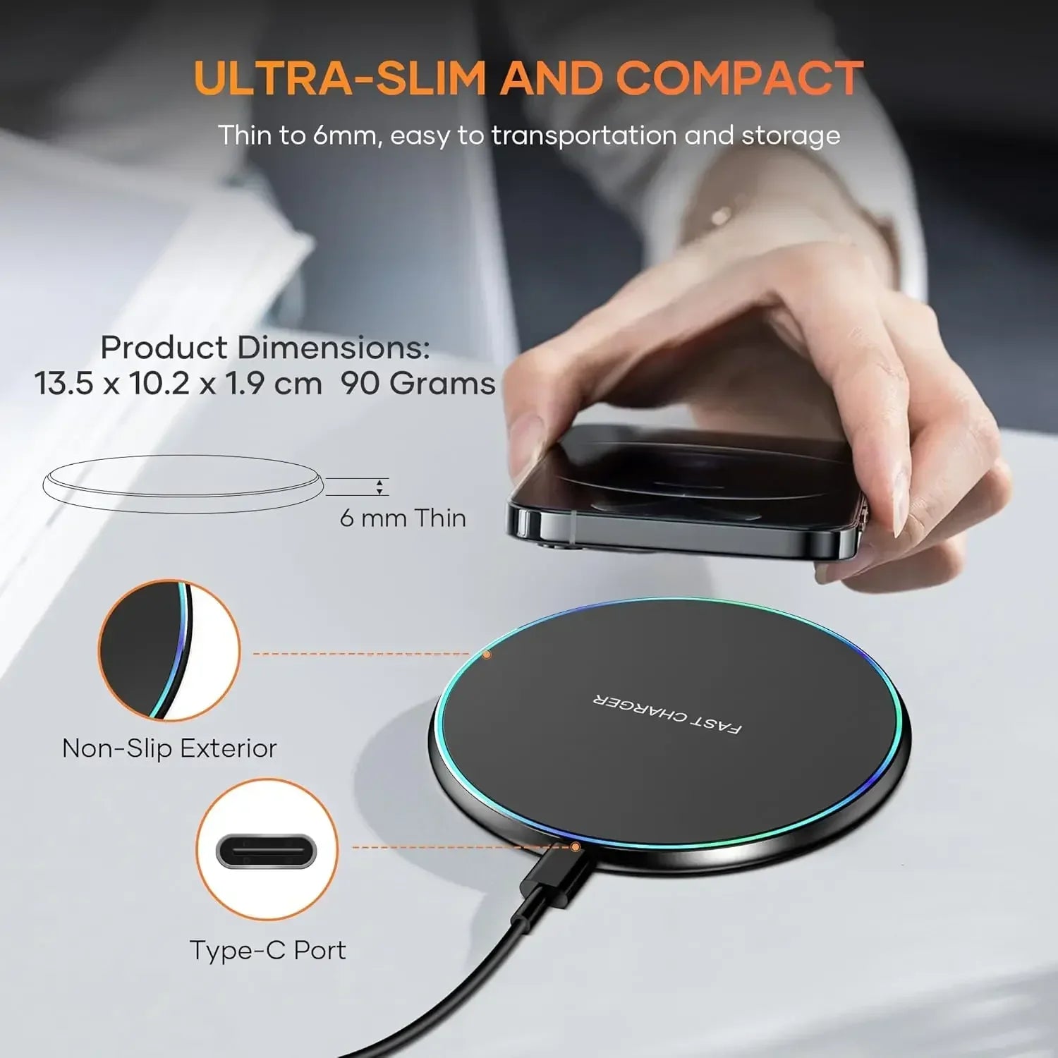 FlashPad™ Mini Wireless Charger
