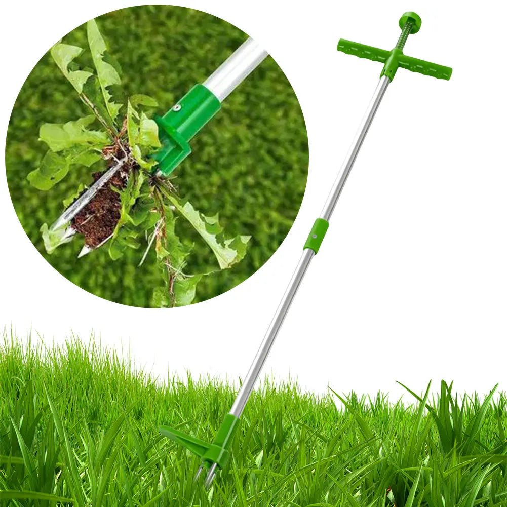 GrassMaster™ Foot Pedal 3-Claw Weeding Tool