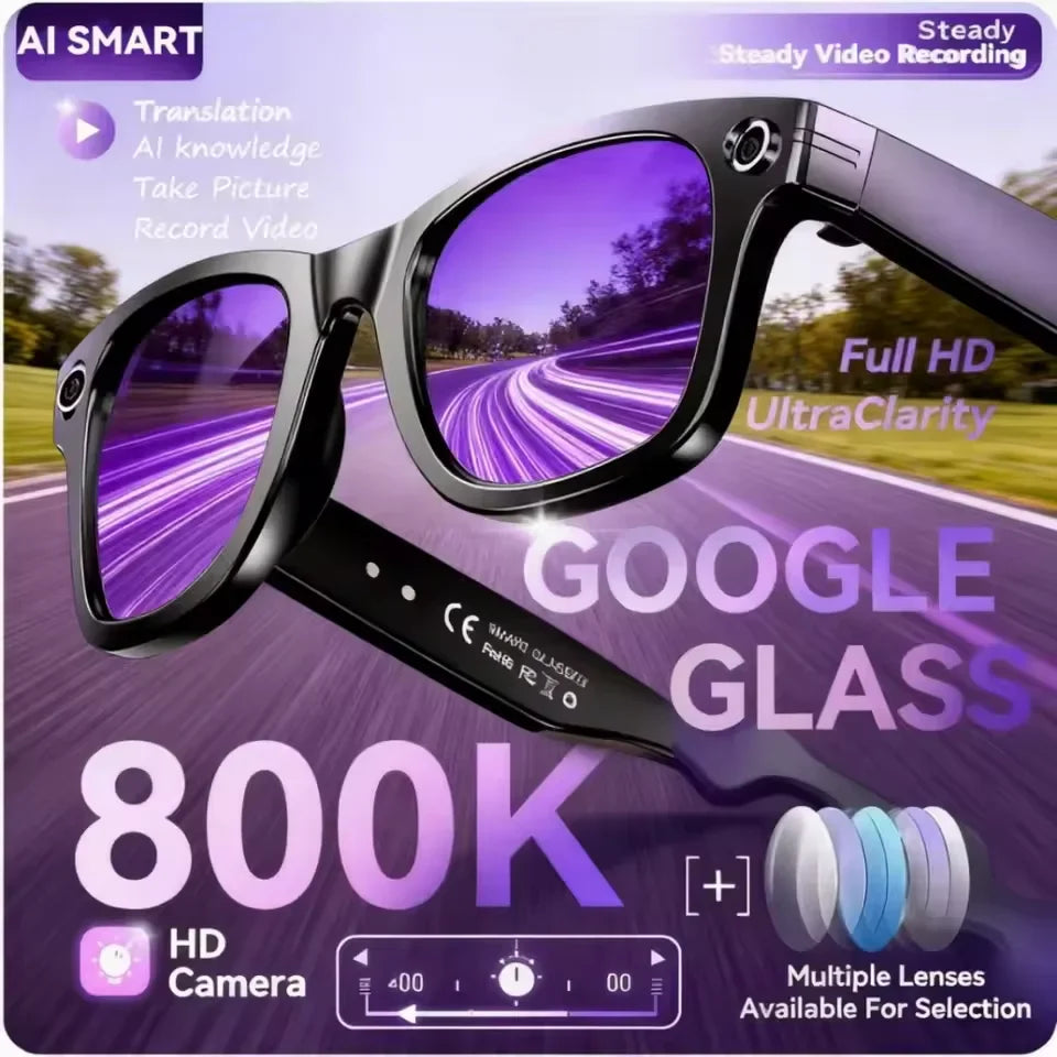 TechLens™ AI Smart Glasses – Photo
