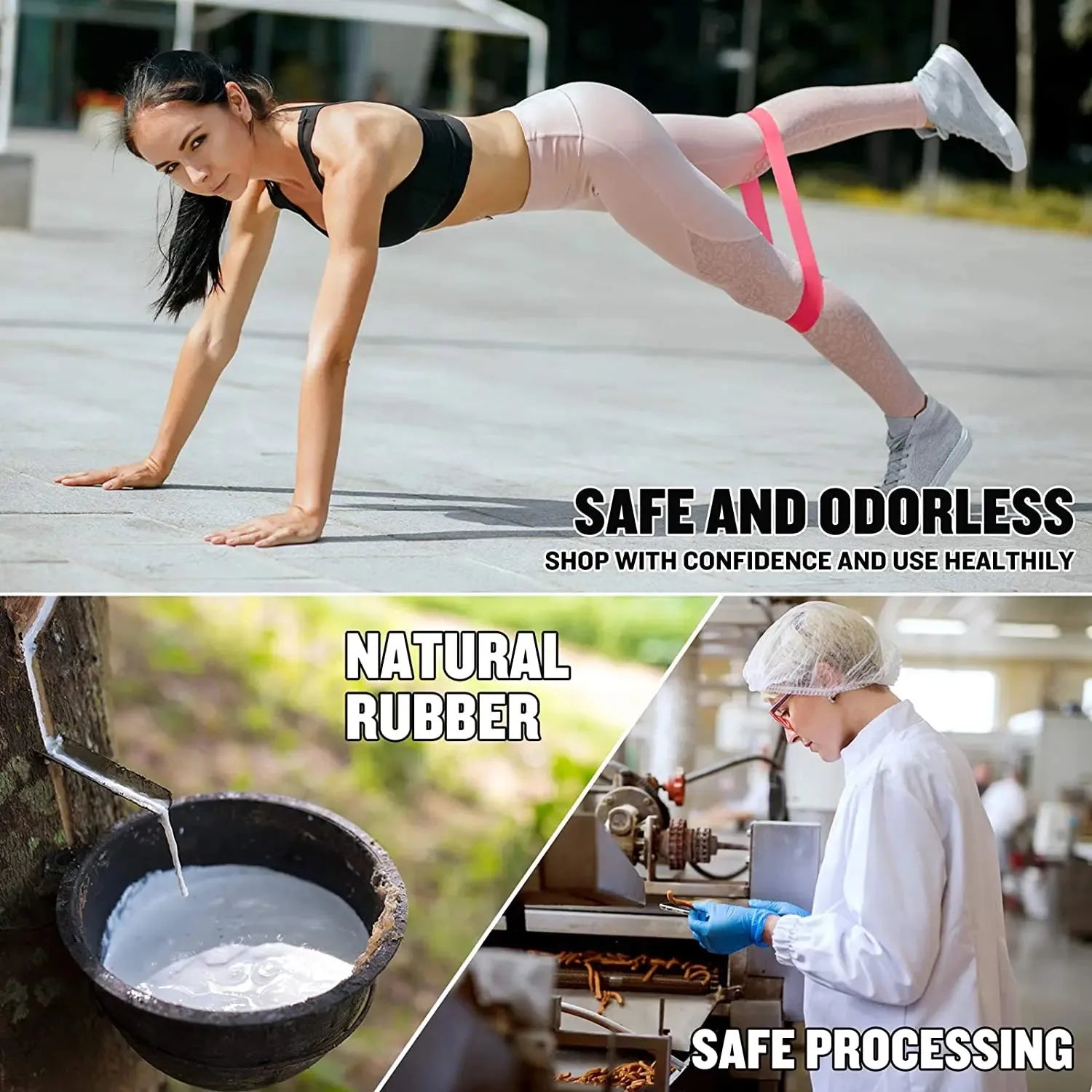 BodyBoost™ 5-Tension Exercise Bands – Full Body Workout