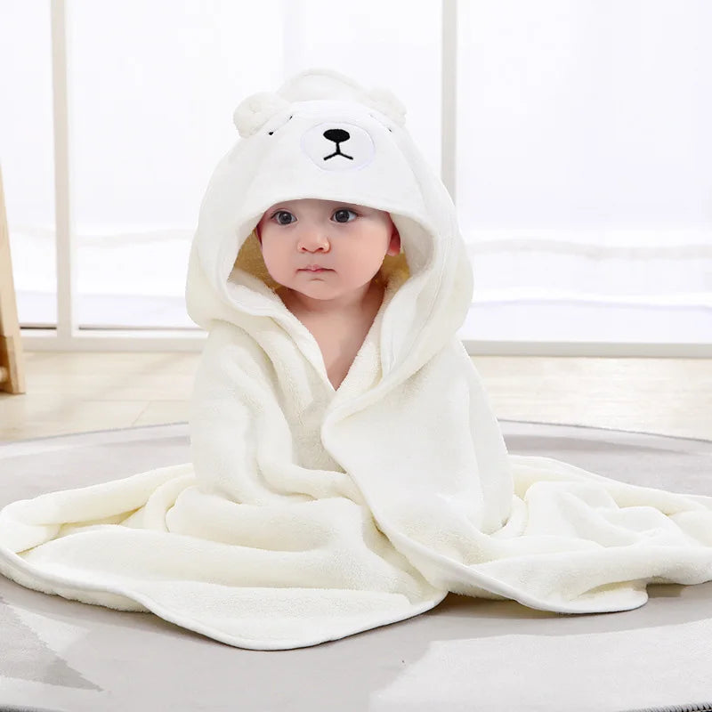 TinyTails™ Soft Hooded Baby Towel