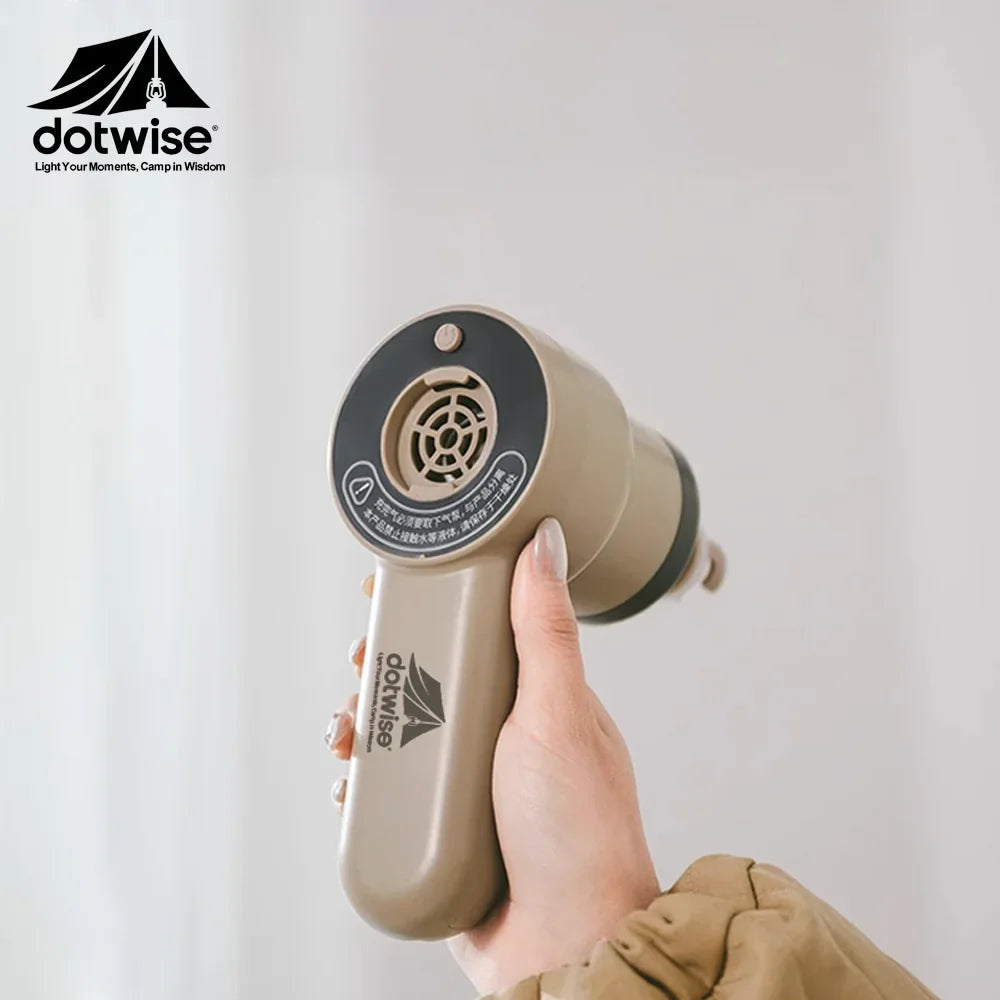 DOTWISE™ Hochleistungs-Luftpumpe – Kompakt und tragbar