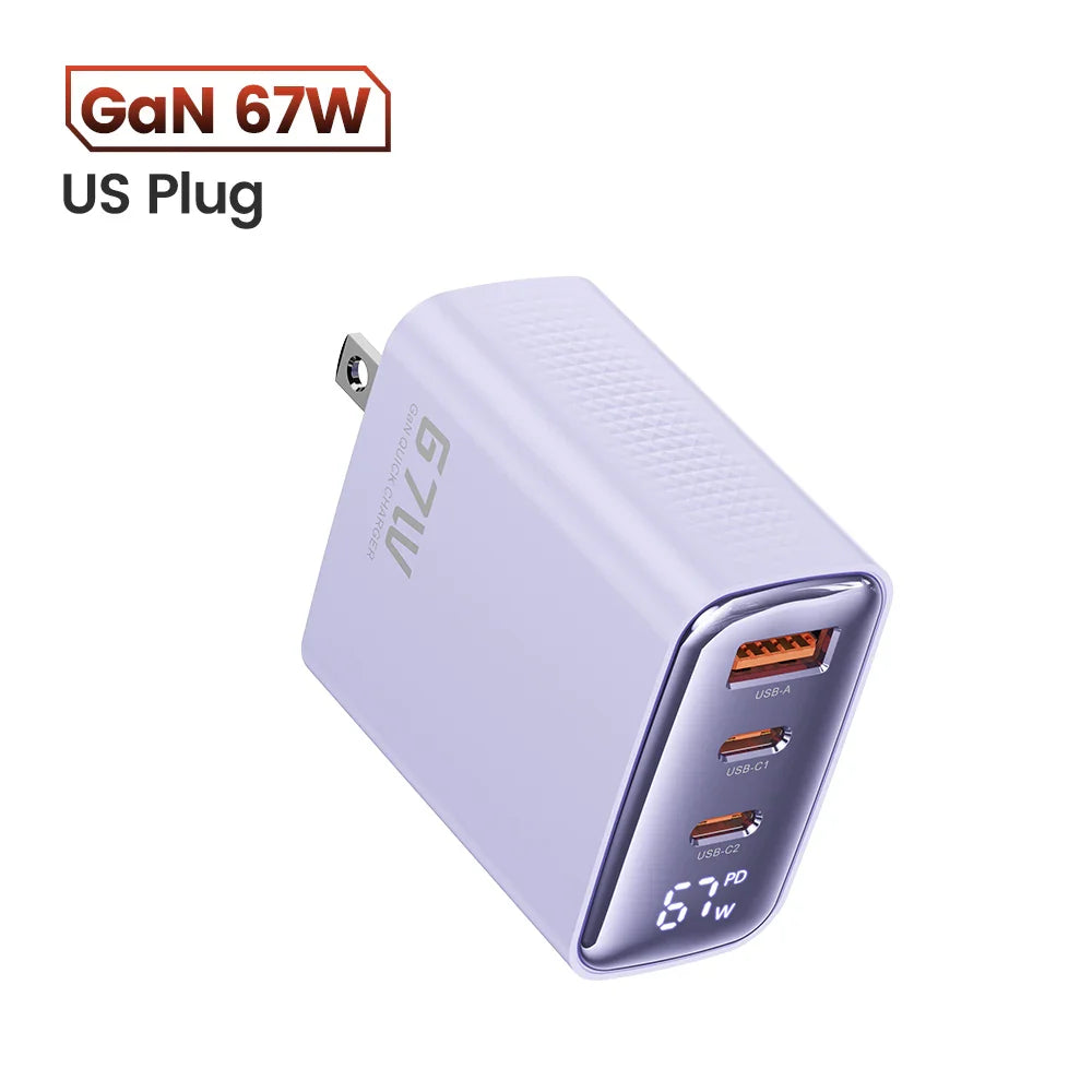 Toocki™ 67W GaN USB-C Fast Charger