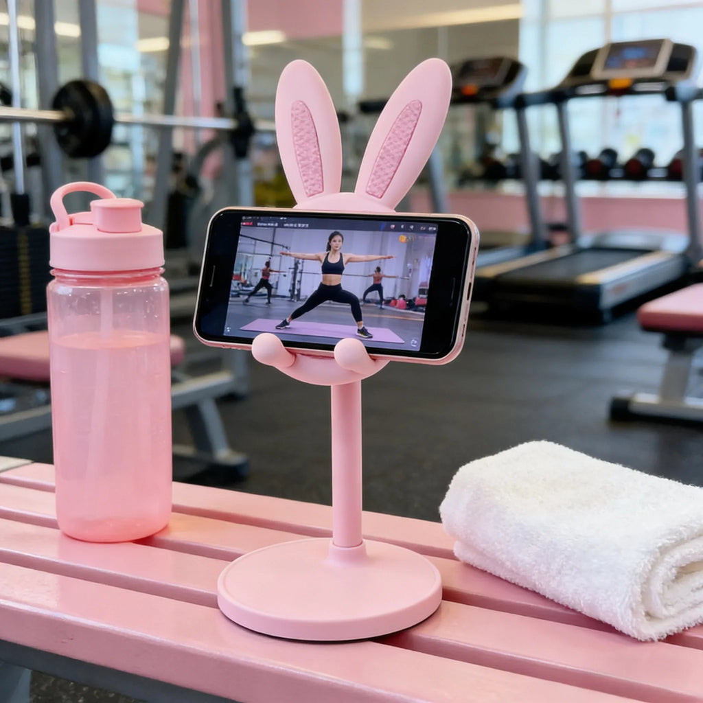 CuteRabbit™ Desktop Phone & Tablet Holder