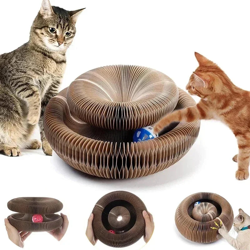 FelineFun™ Scratch Post Toy