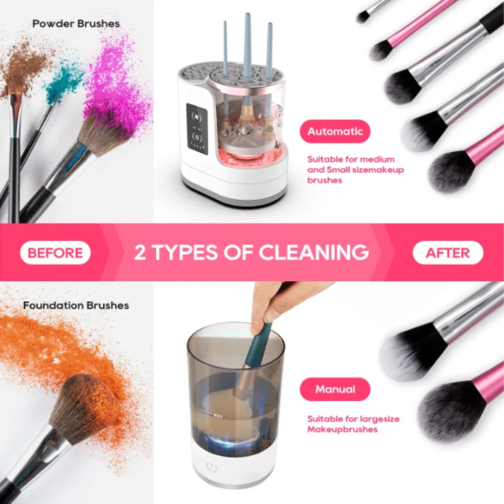 SparkleSpin™ Makeup Brush Cleaner