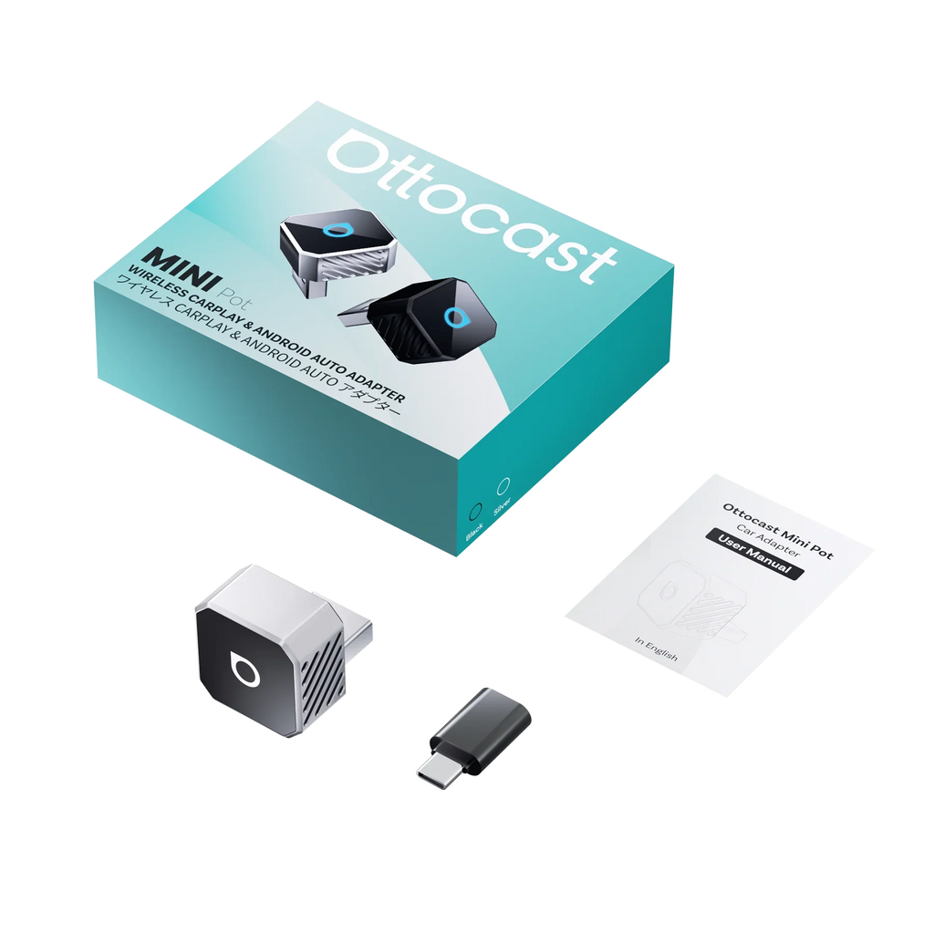 Ottocast™ Mini USB CarPlay Adapter for Cars