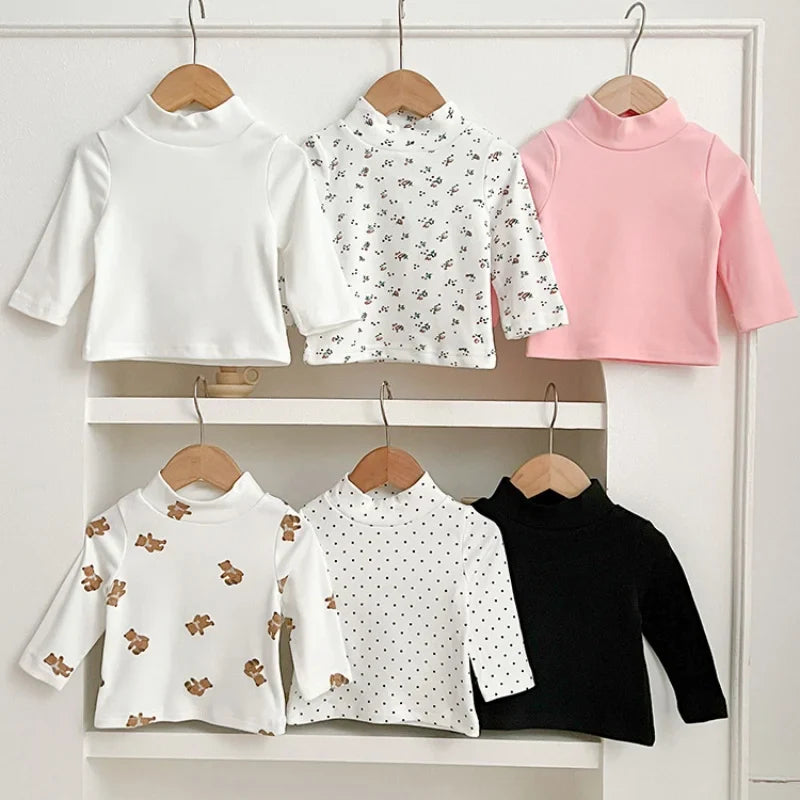 MiniCozy™ Infant Long Sleeve Tee – Soft Winter Casual Shirt
