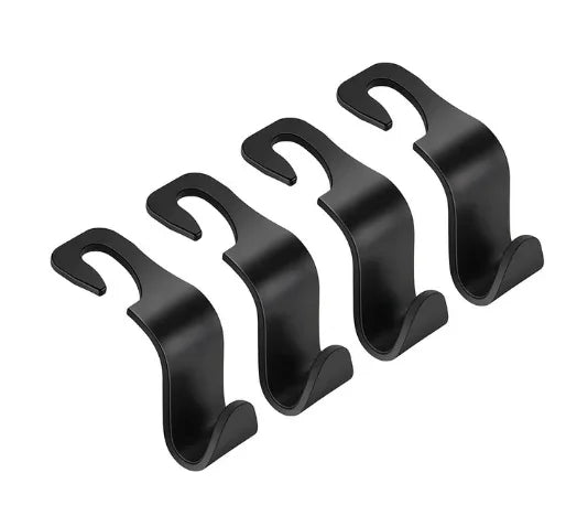 CarClip™ Headrest Hooks – Multi-Purpose Car Bag Hangers