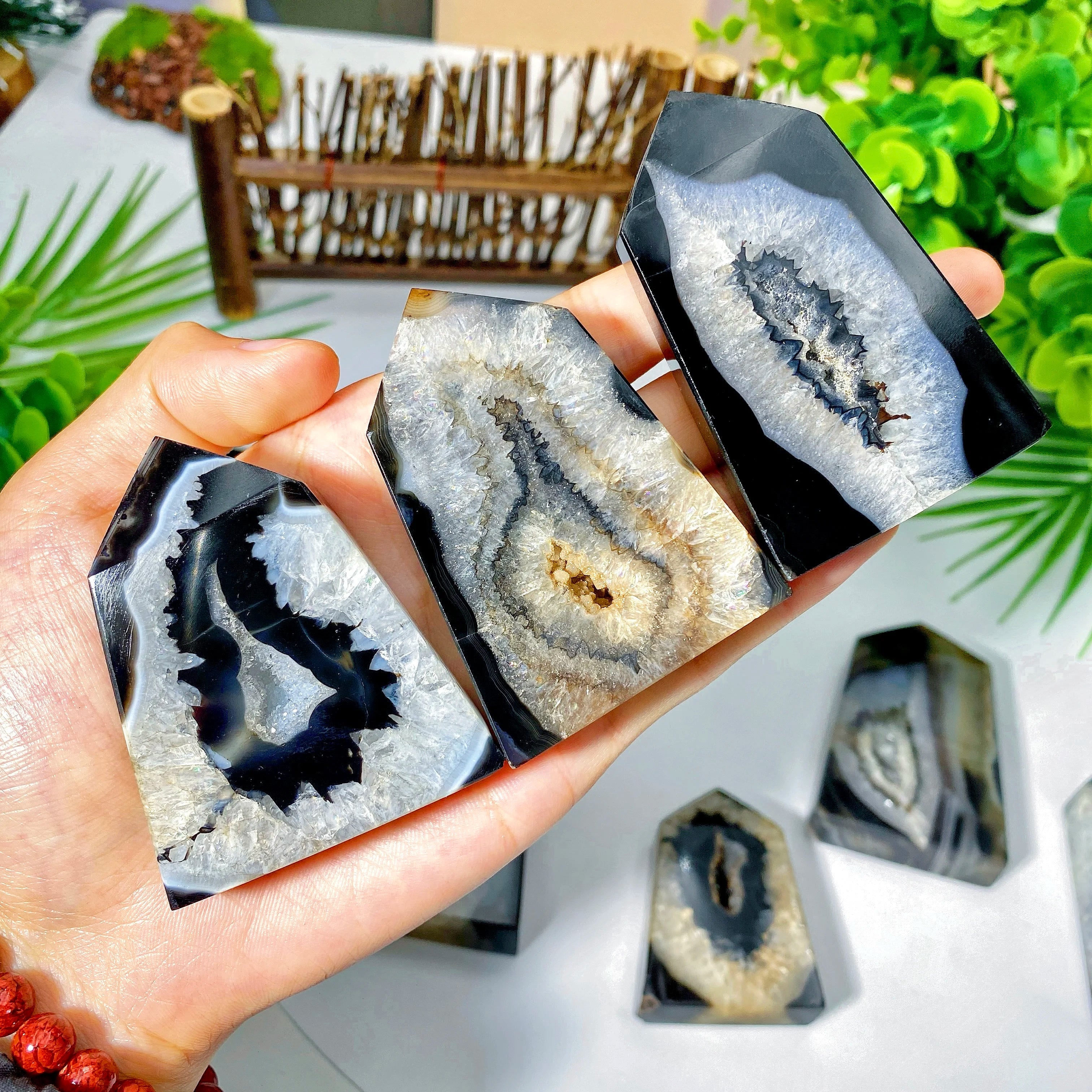 Black Sardonyx Crystal Gift Stone