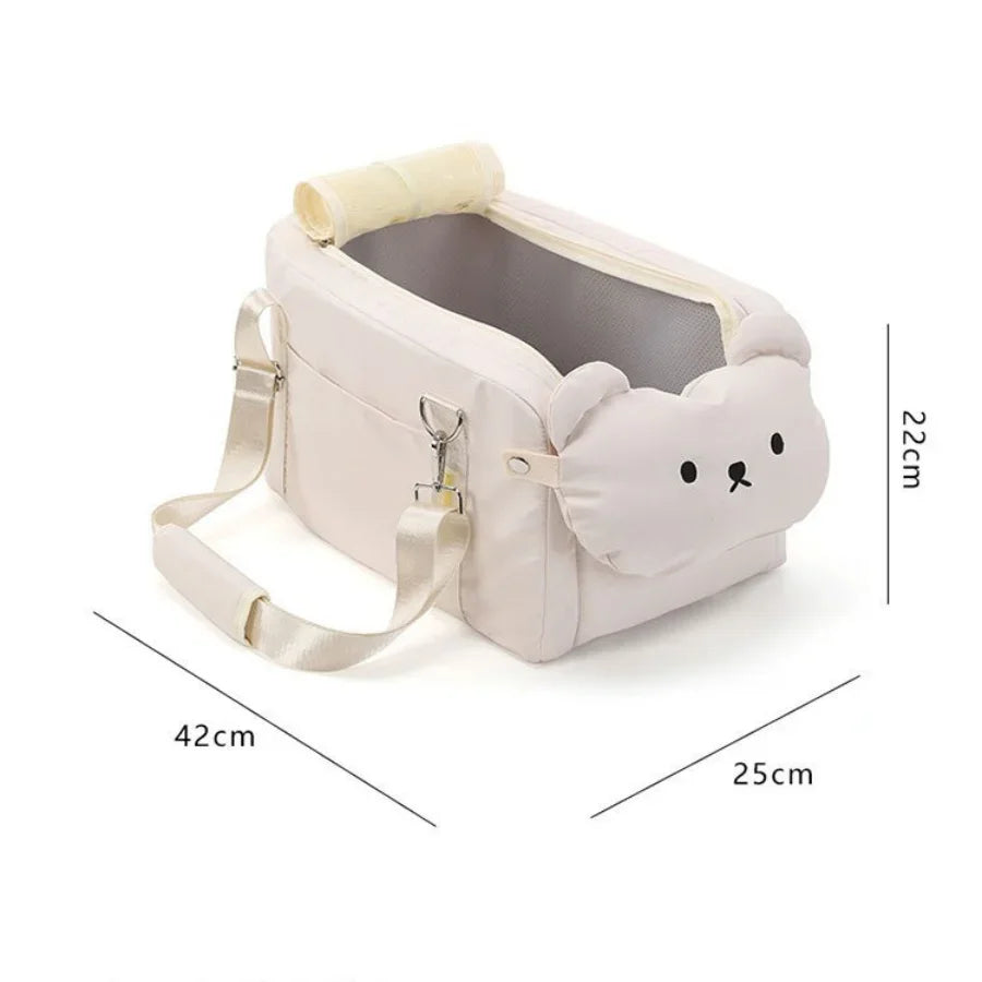 Pet Dog Car Seat Cat Carrier  Booster Seat