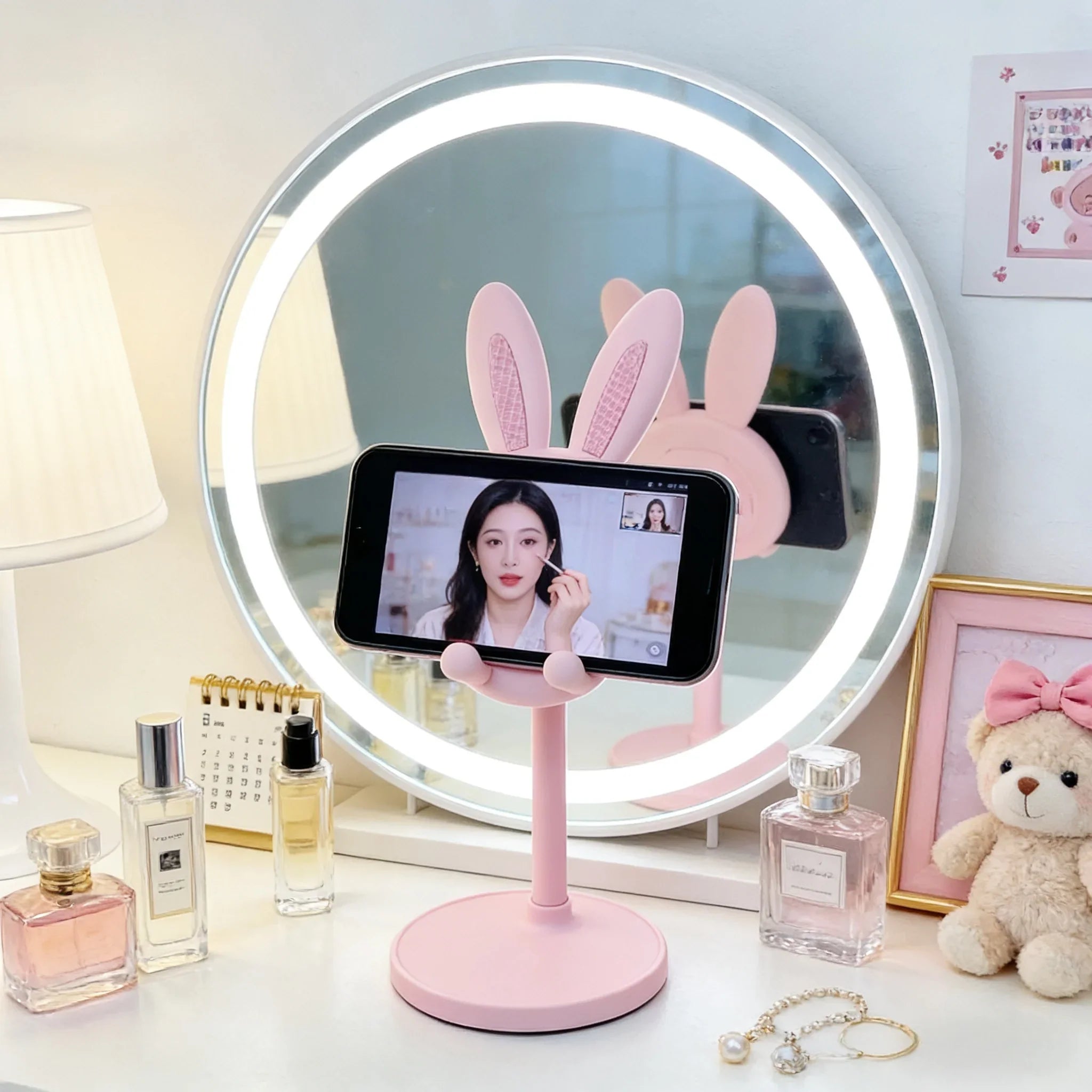 CuteRabbit™ Desktop Phone & Tablet Holder