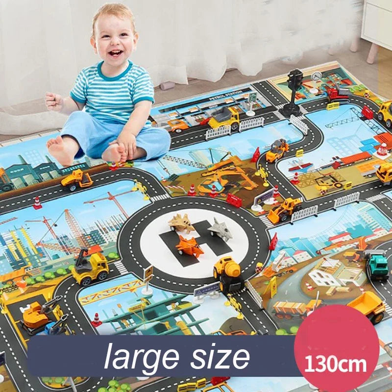 KiddoMap™ Educational Traffic Rug