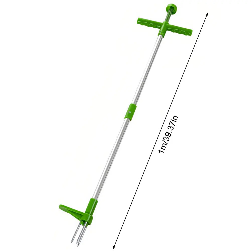 GrassMaster™ Foot Pedal 3-Claw Weeding Tool