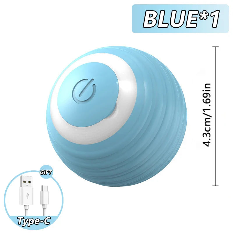 SpeedyTail™ 2-Speed Cat Toy Ball