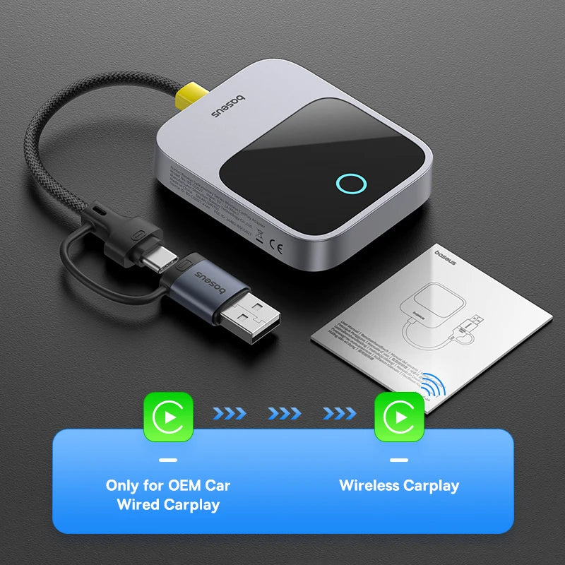 Wireless Car Play Adapter for Car