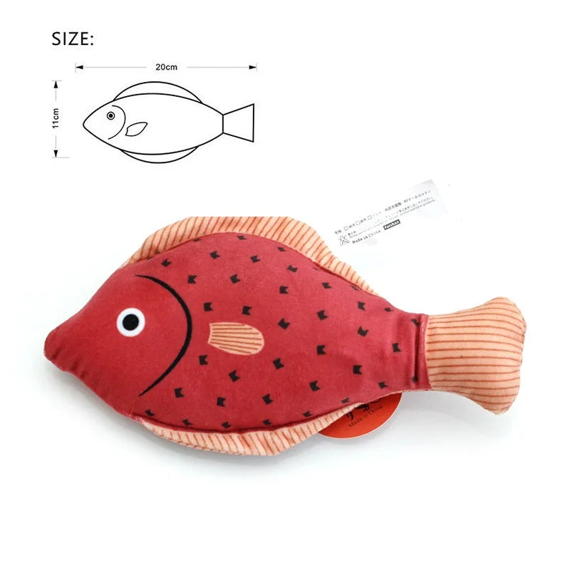PurrFish™ 3D Catnip Toy