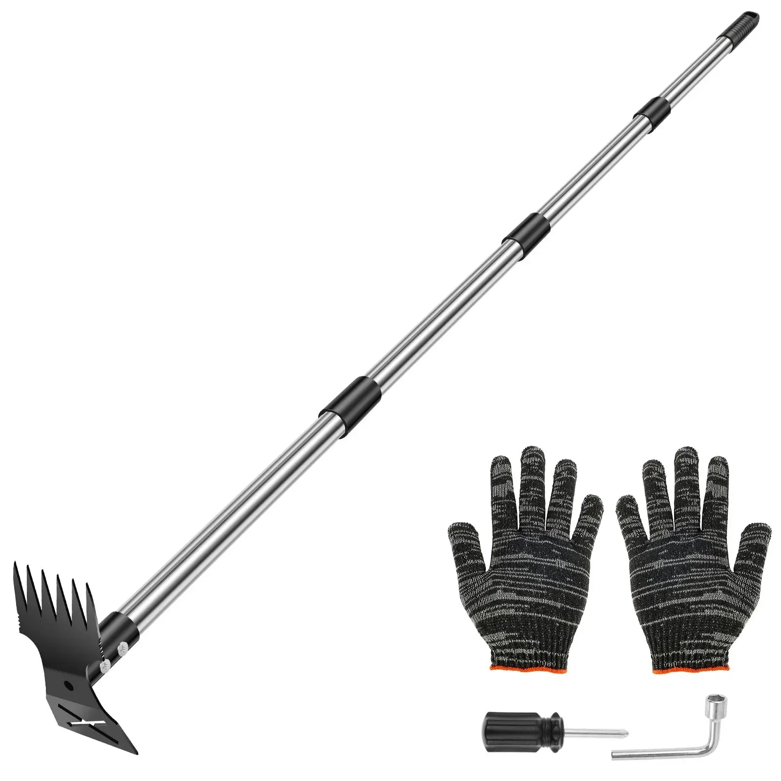 SoilPro™ Garden Thatch & Leaf Rake