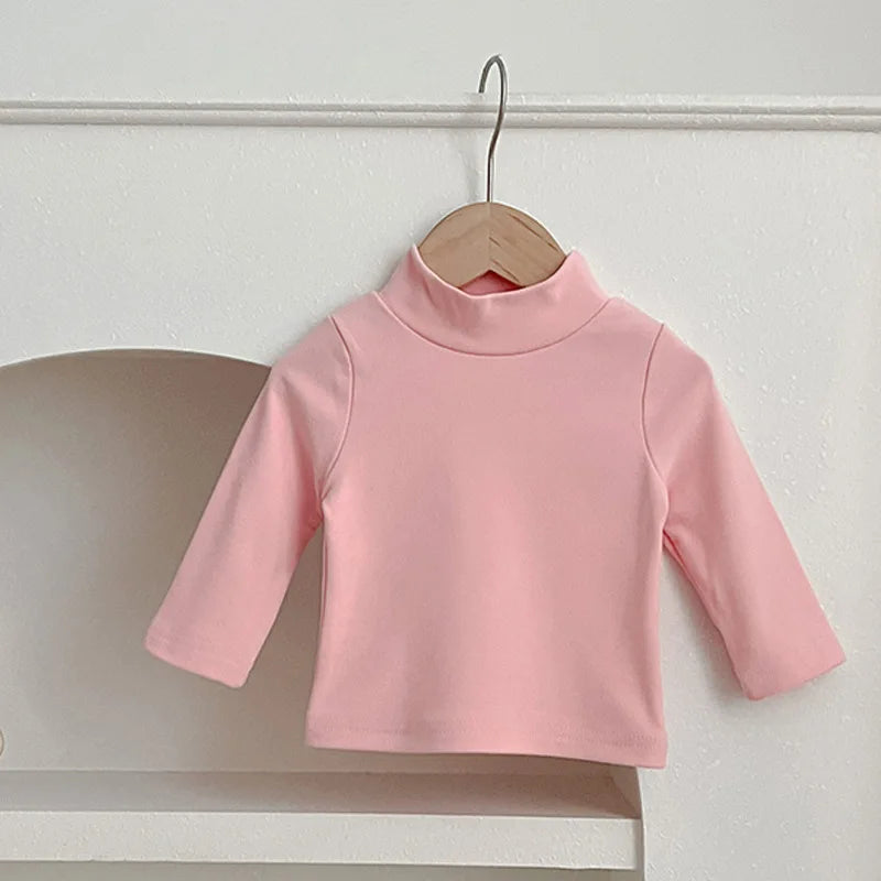 MiniCozy™ Infant Long Sleeve Tee – Soft Winter Casual Shirt