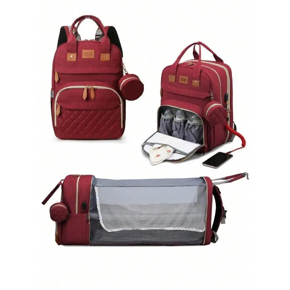 BabyFlex™ Foldable Diaper Bag & Changing Backpack