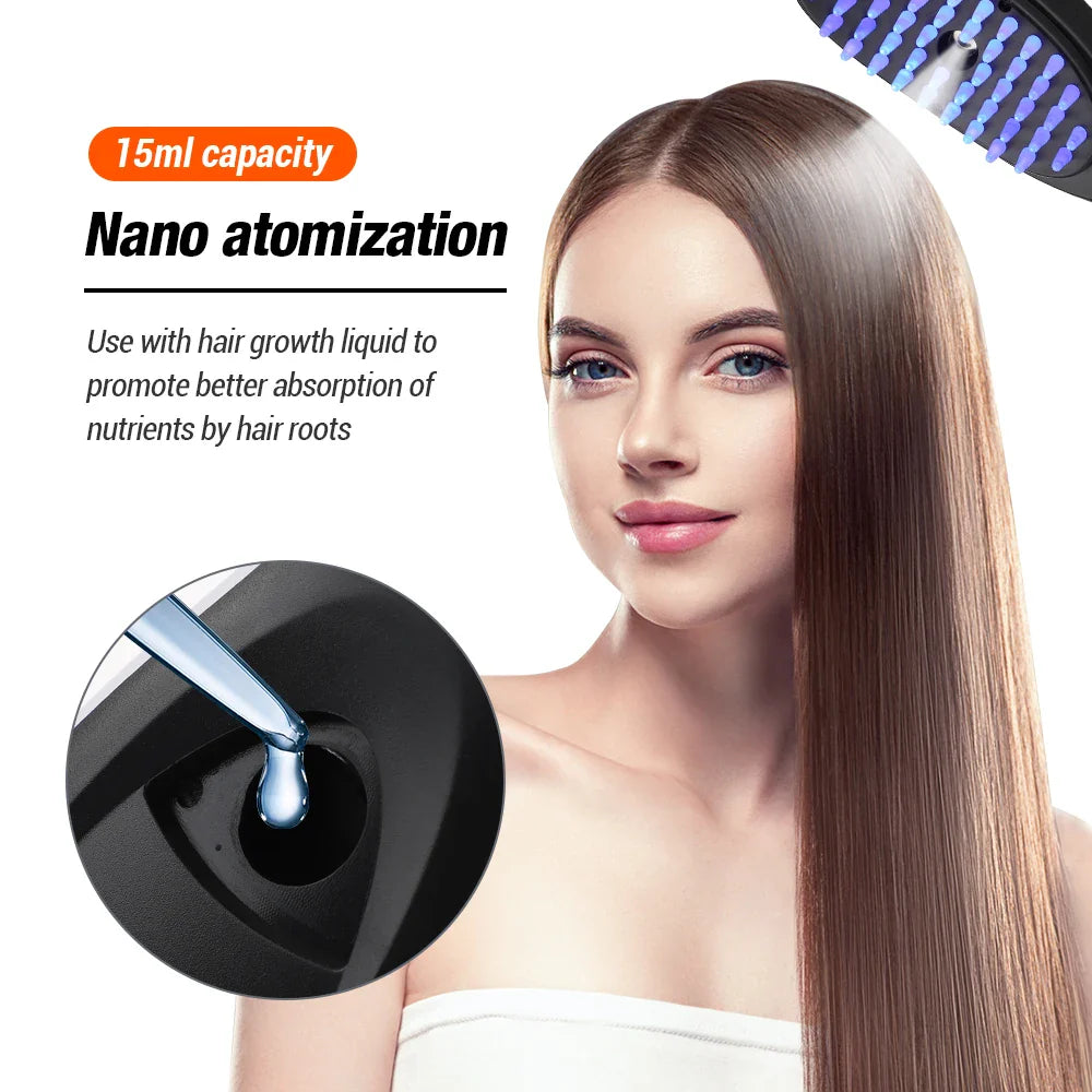 VibraGlow™ LED-Haarwuchskamm