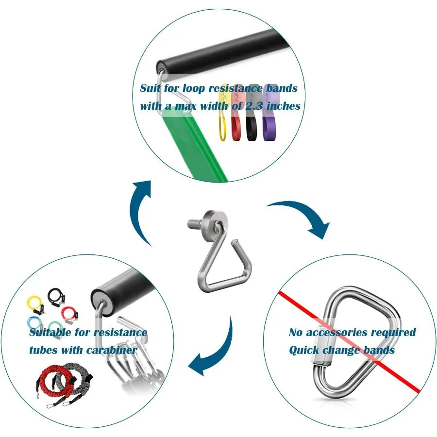 Clear specs: Includes adjustable sizes (26.4” & 39.4”).