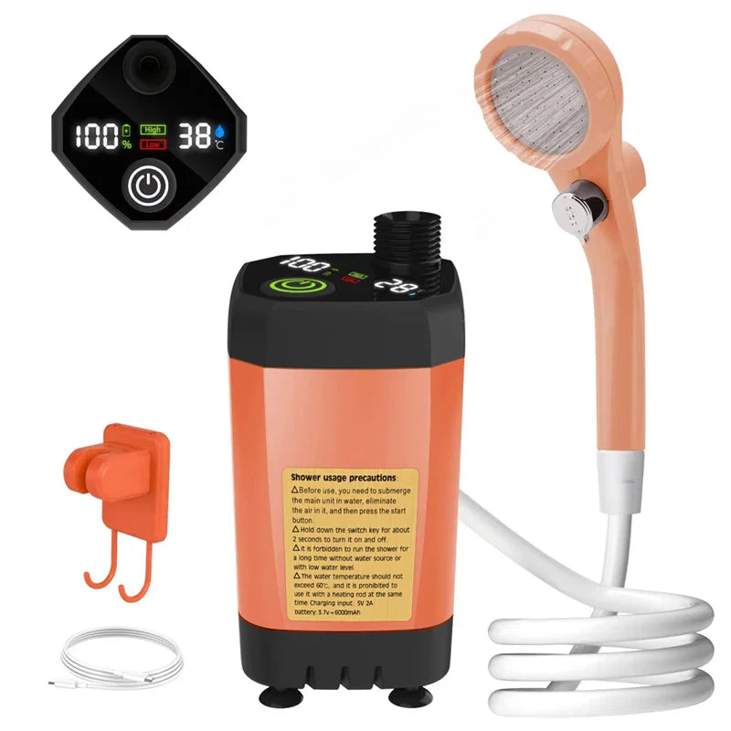 ShowerPro™ Outdoor Camping Kit – Intelligent Digital