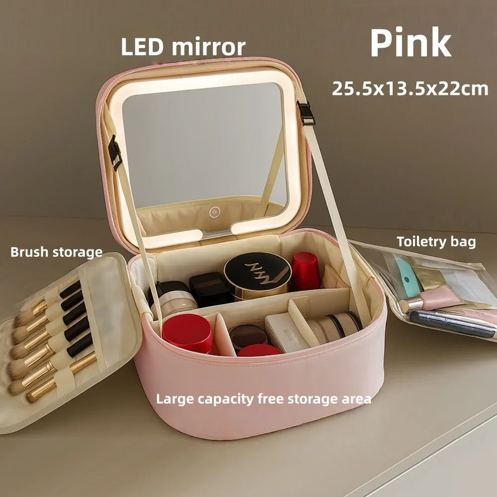 ShineMate™ Lighted Cosmetic Bag