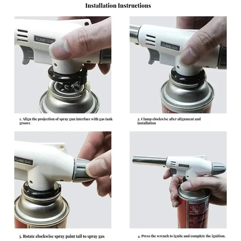 CampFire™ Gasbrenner – Butanschweiß- und Grillbrenner