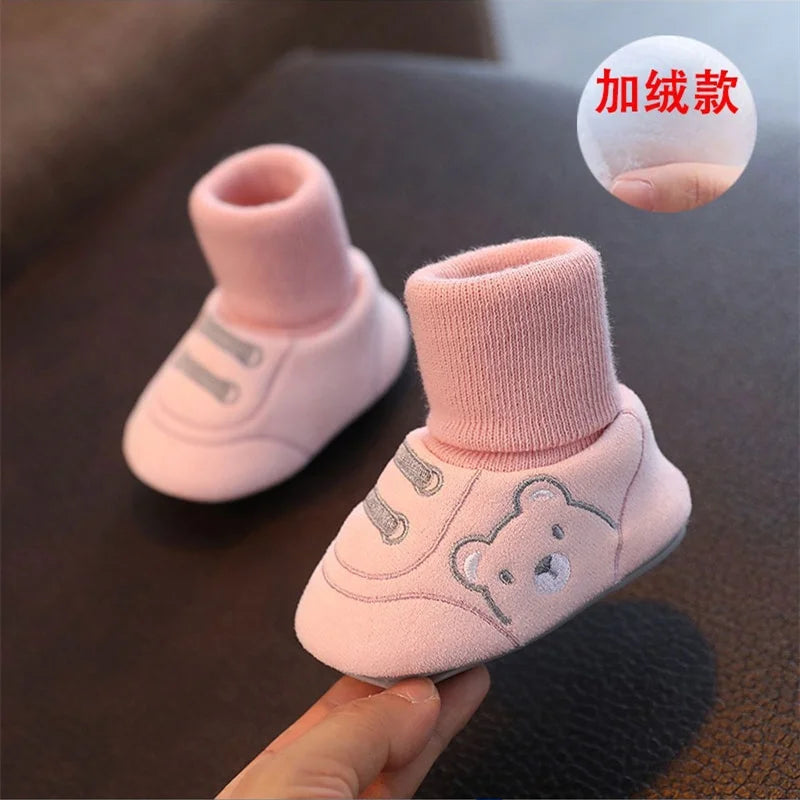 CuddleFeet™ Infant Cartoon Shoes