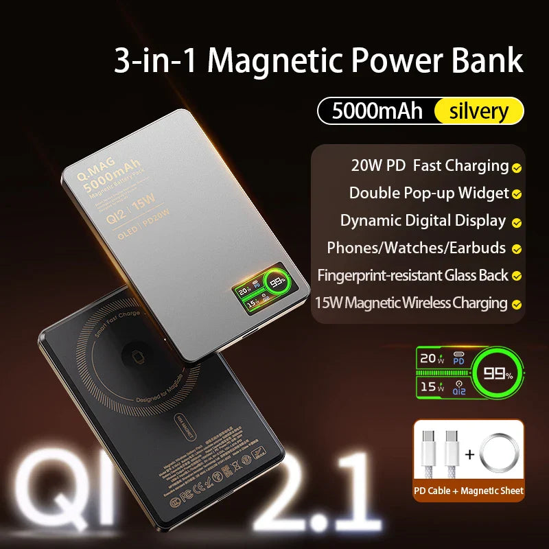 MagCharge™ 2.1 Wireless Powerbank