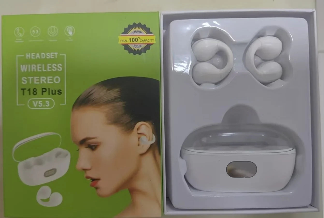 Bluetooth 5.3 Bone Conduction Headphones