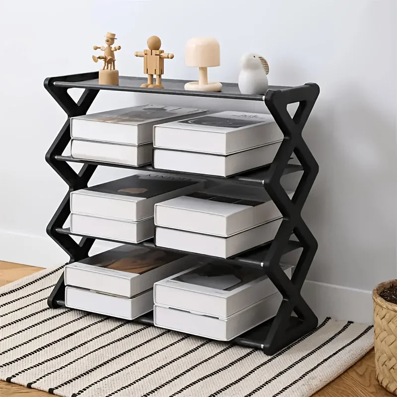 SimpleStack™ Solid Color Shoe Rack