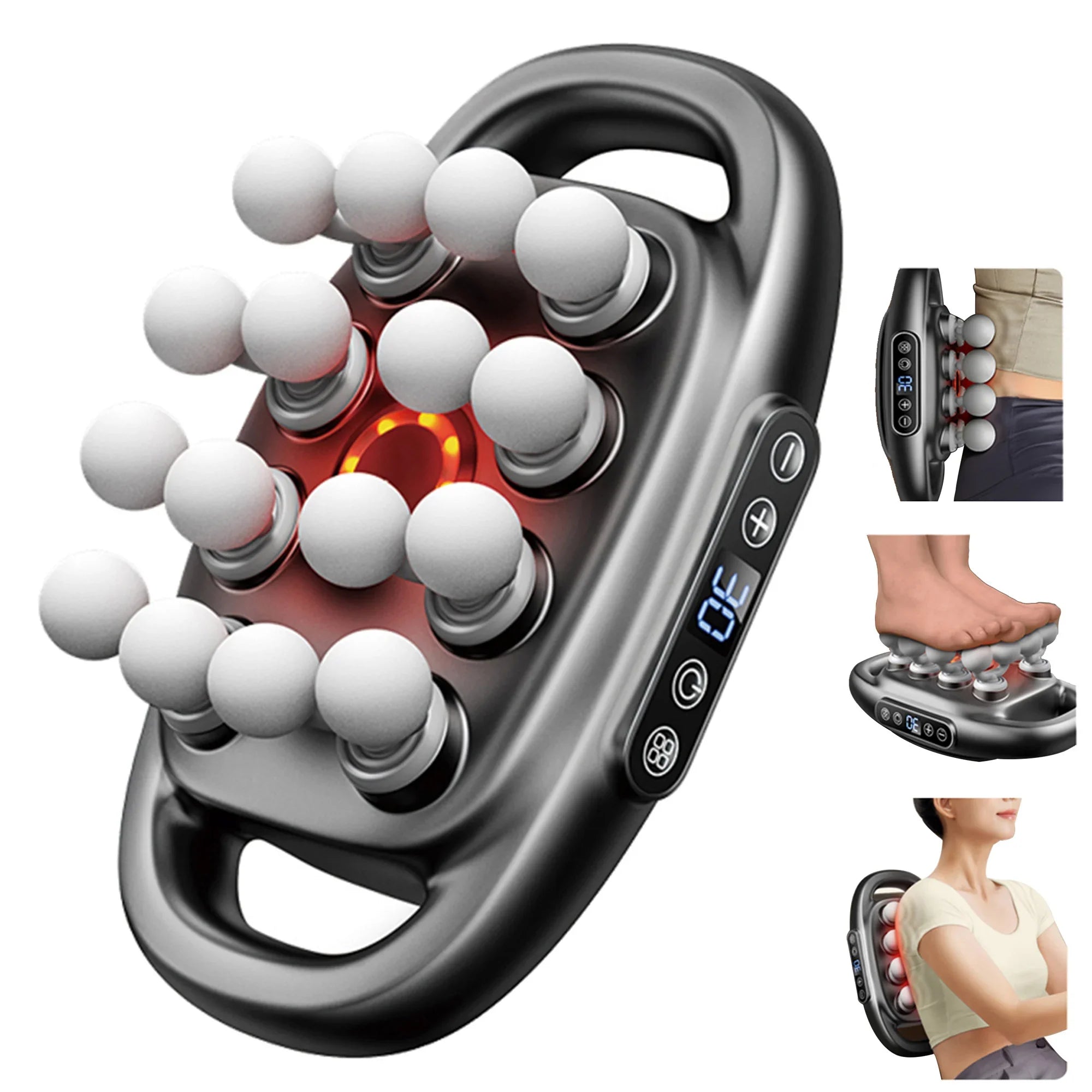 BodyRevive™ Deep Tissue Muscle Massager – 16 Attachments