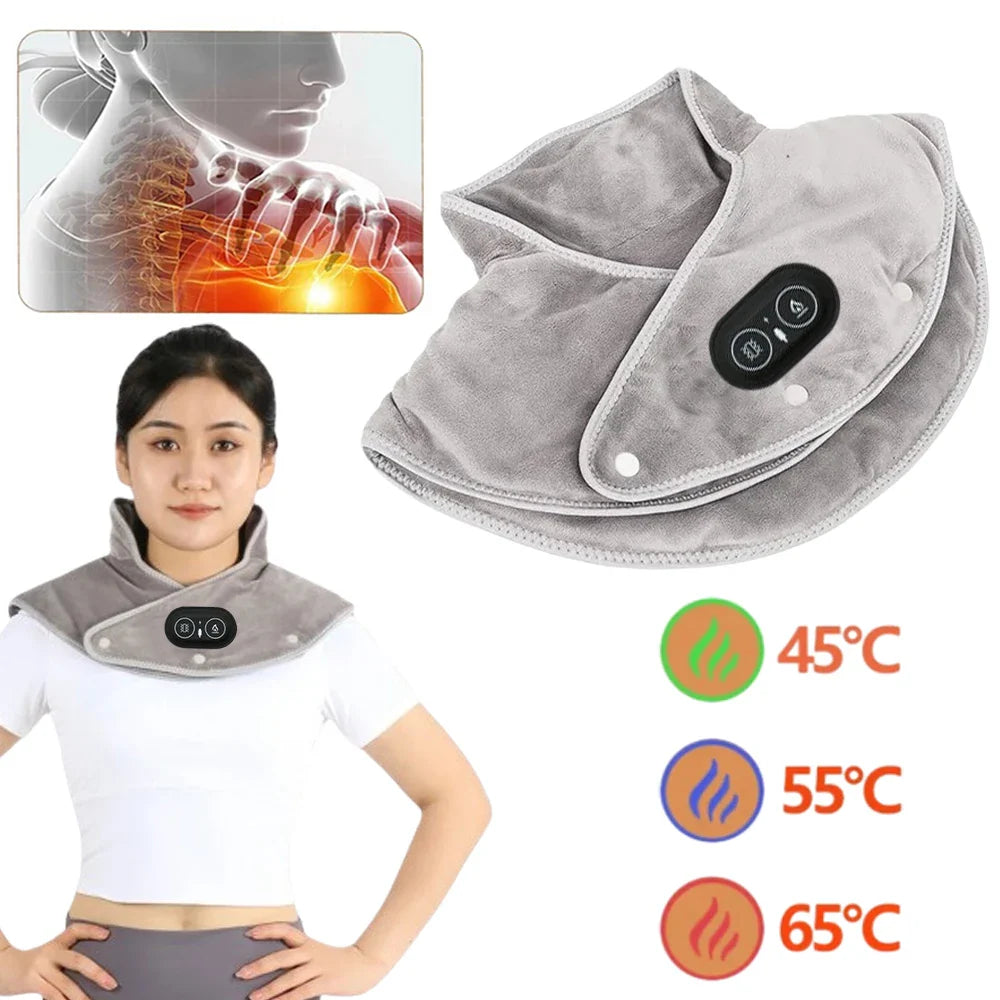 RelaxPro™ Electric Heated Neck & Back Massager