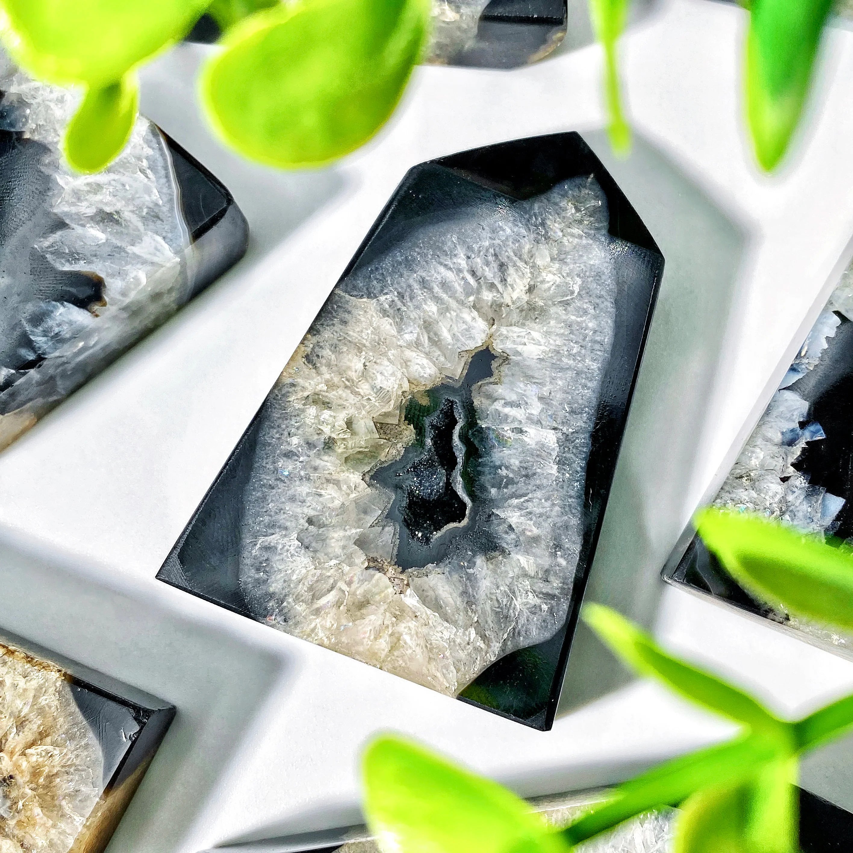 Black Sardonyx Crystal Gift Stone