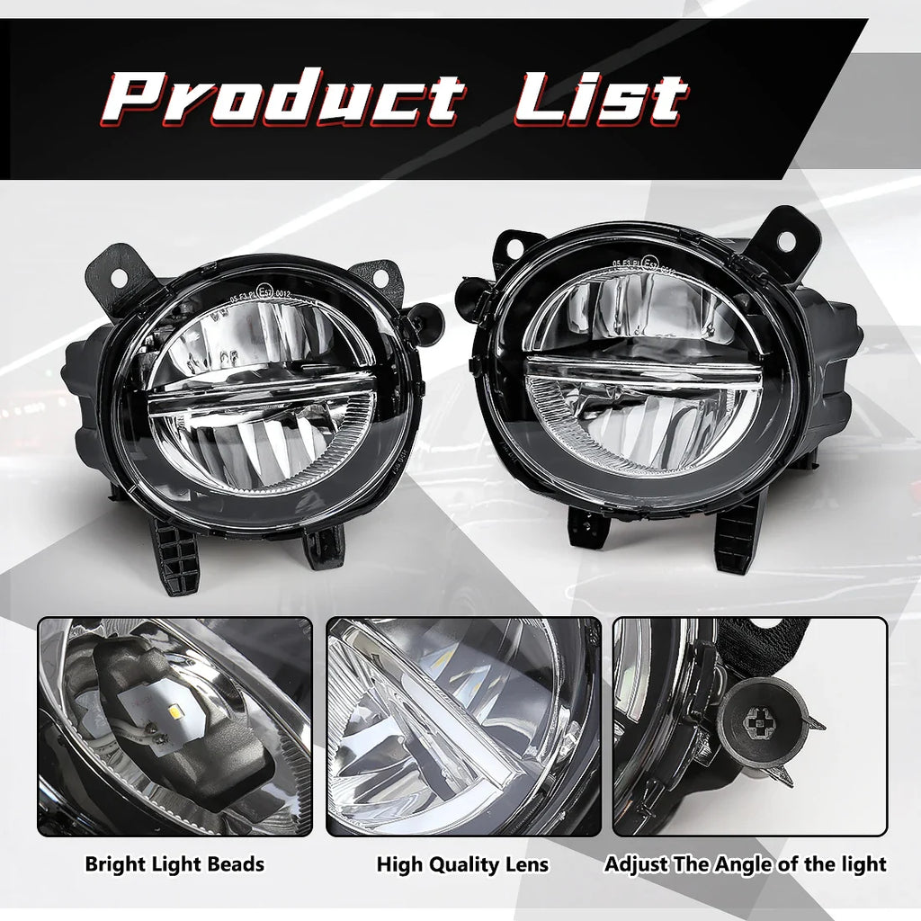 BMW F Series LED Front Fog Driving Lights 12V